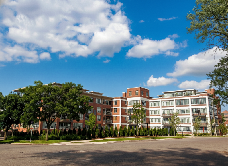 Liberty Lofts Condo Building in Downtown Ann Arbor